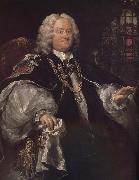 William Hogarth Wen was the Bishop of Sterling oil painting